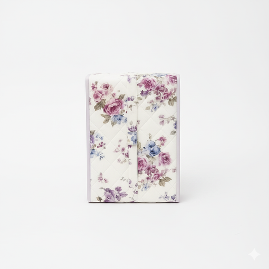 Floral Jewellery Organizer Box – Multi-Layer Storage Case