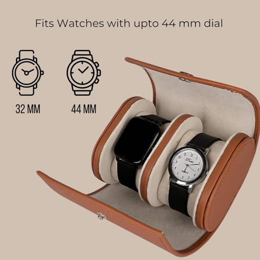 Leather Watch Travel Case