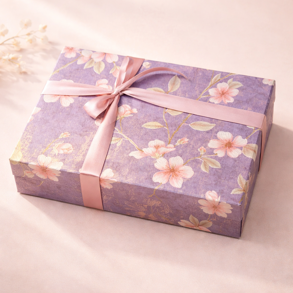 Jushampered™ Luxury Self-Care Gift Hamper for Women | Heating Belt, Panda Plush, Roses & Chocolates