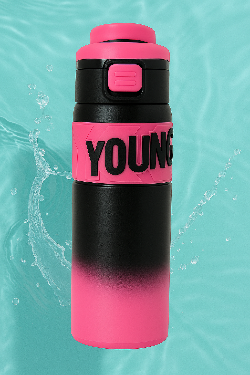 YOUNG Vibe Gradient Water Bottle