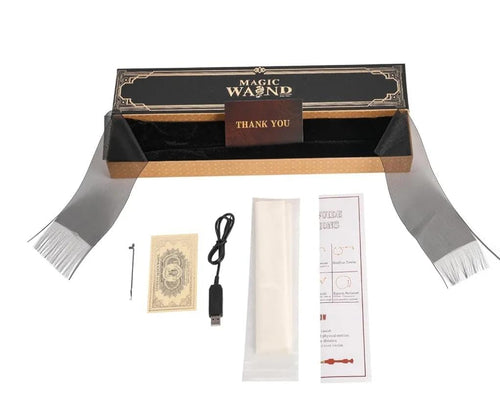 Wizard’s Fire Wand & Potion Set – Magical Shelf Lamp + Magic Fire Wand Experience