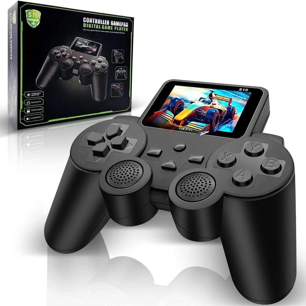DXP S10 Game Handheld Game Retro Gaming Console Built-In Display Controller