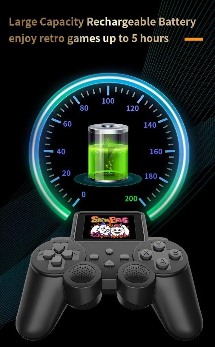DXP S10 Game Handheld Game Retro Gaming Console Built-In Display Controller