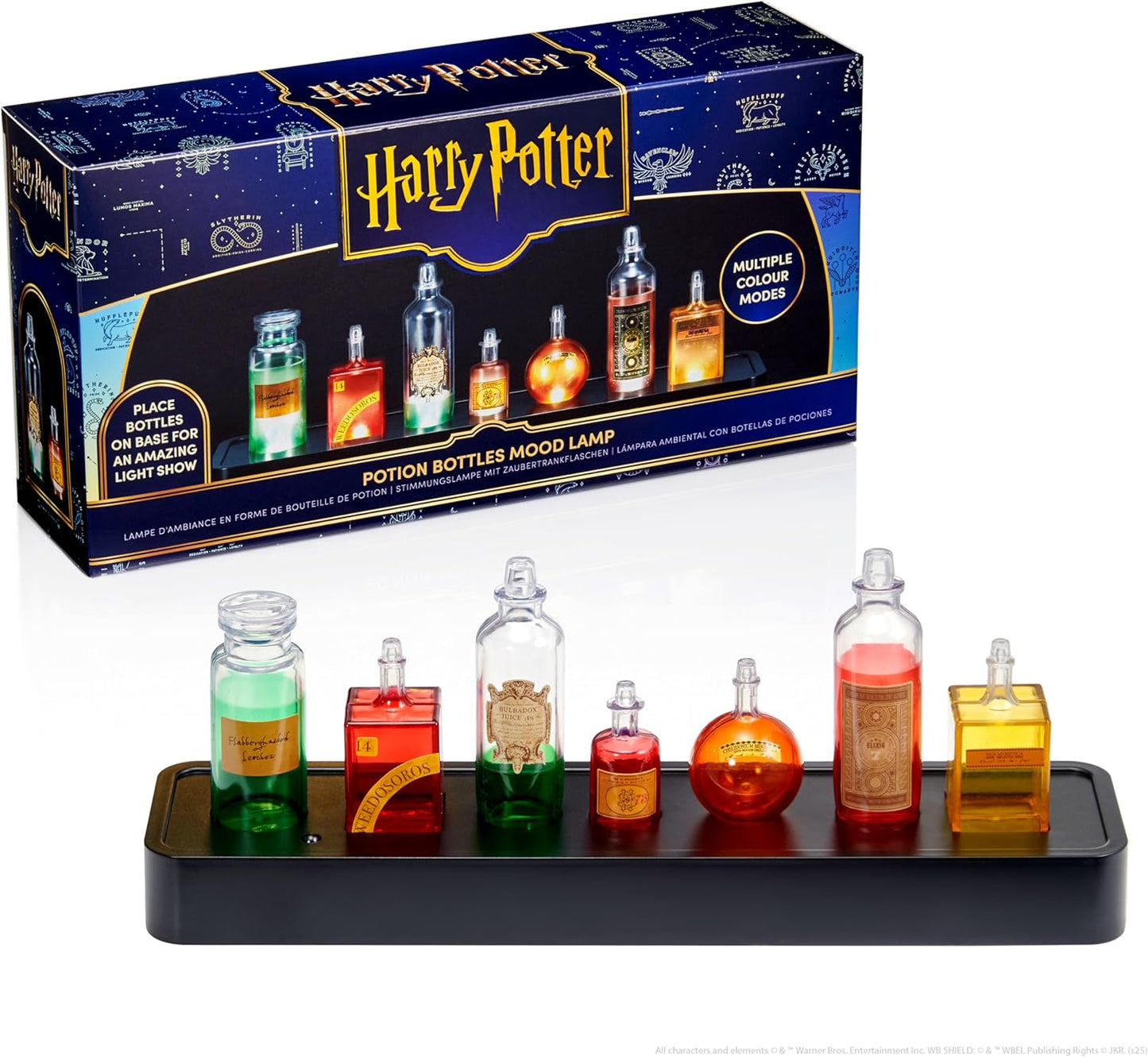 Wizard’s Fire Wand & Potion Set – Magical Shelf Lamp + Magic Fire Wand Experience