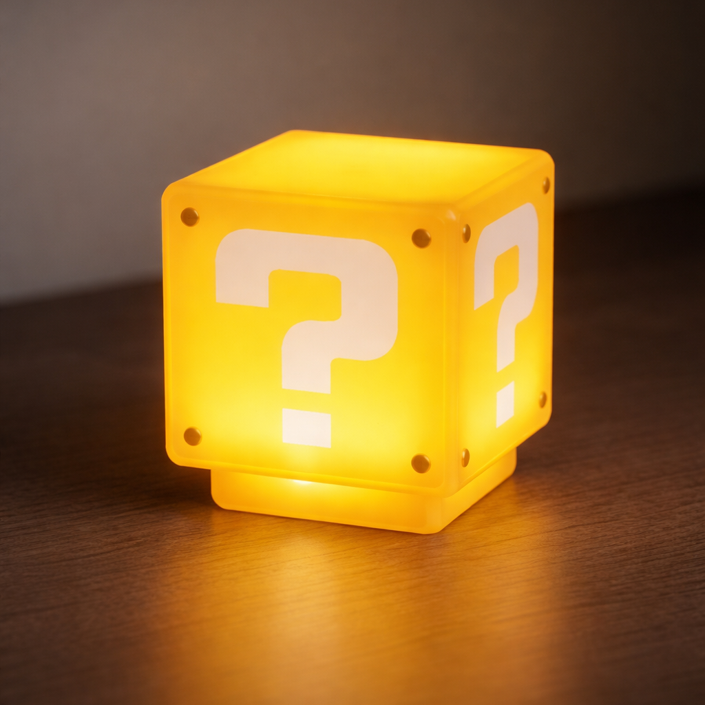 Question Cube Night Lamp { MARIO }