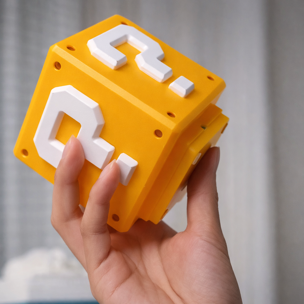 Question Cube Night Lamp { MARIO }