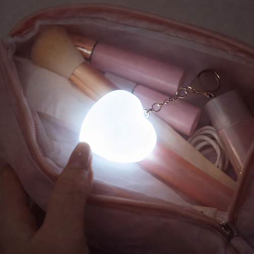 Heart LED Keychain !
