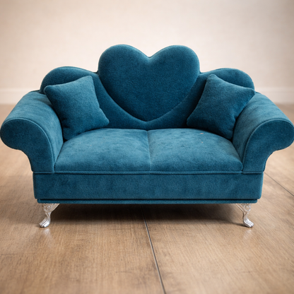 Heart-Back Mini Sofa !