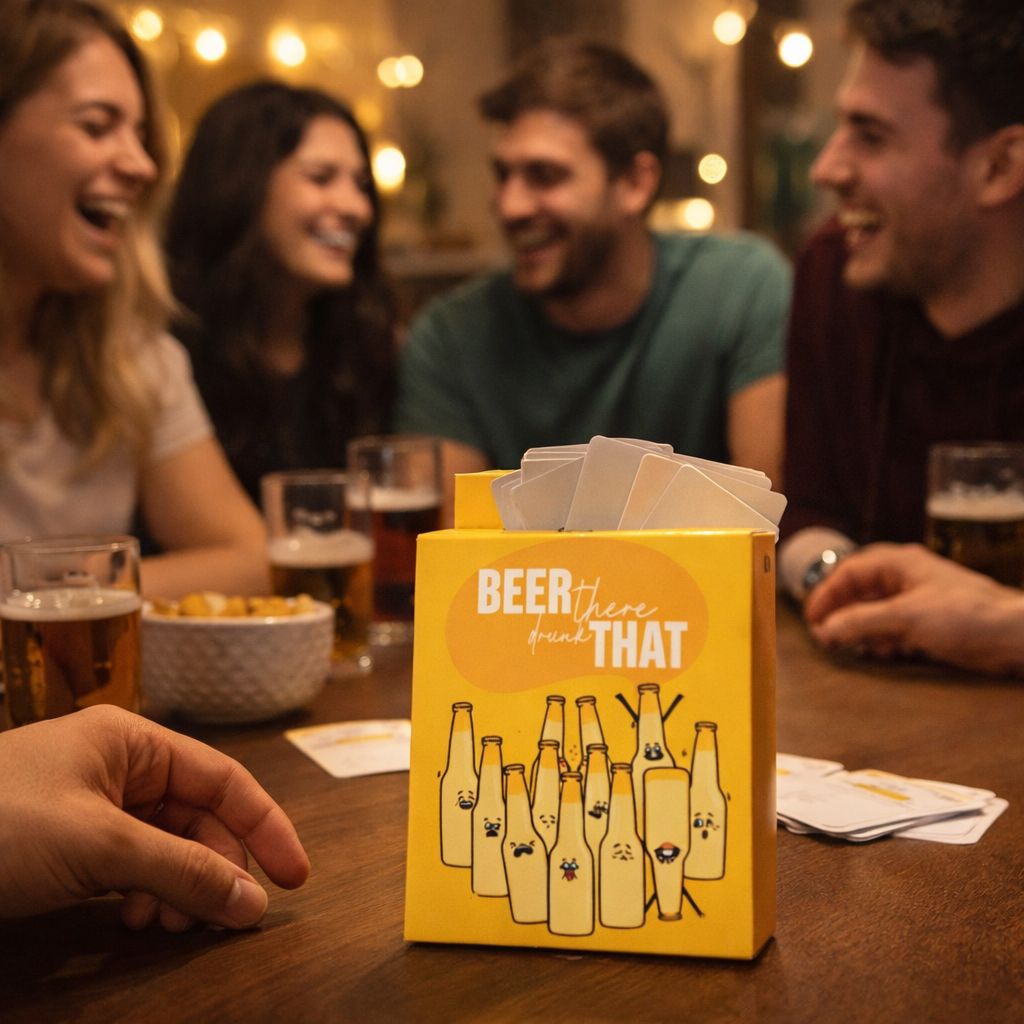 Beer There, Drunk That – Ultimate Drinking Card Game for Parties & Game Nights !
