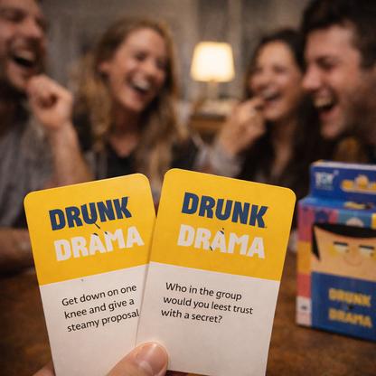 Drunk Drama – Hilarious Adult Party Game for Chaos !