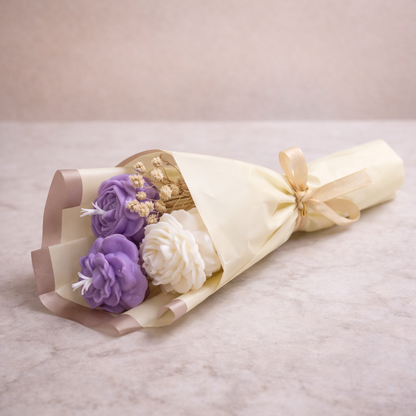 Handmade Floral Bouquet Candle (PACK OF 5)