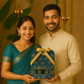 Elegant Festive Hamper Box – Luxury Gift Packaging for Special Occasions