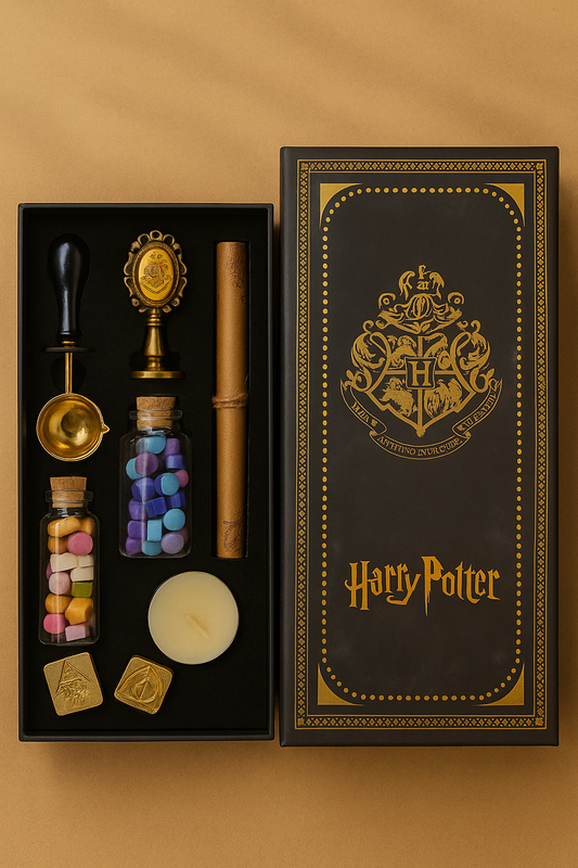 Harry Potter Hogwarts Wax Seal Stamp Kit – Collector’s Gift Box