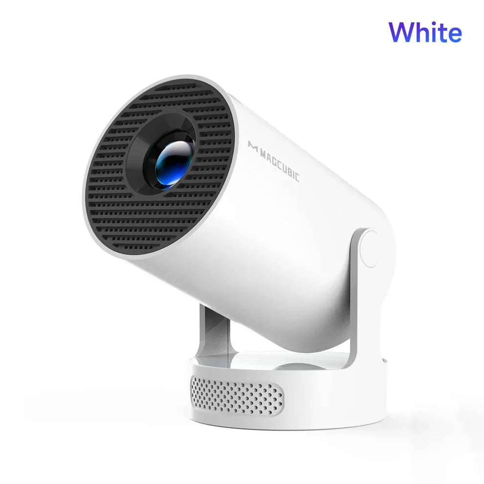 HY300 Smart Mini Portable Projector | 1080P Full HD / 4K Decoding | Auto Keystone | 180° Rotatable | Android 11 | WiFi 6 & BT 5.0