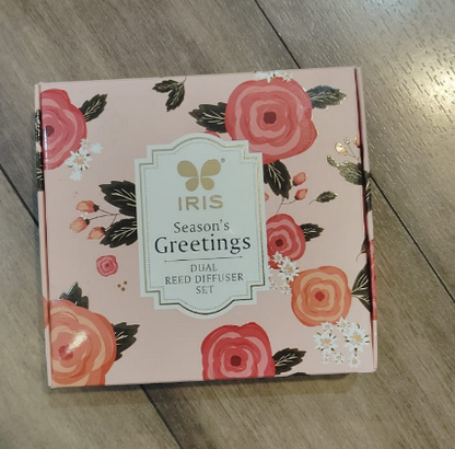 IRIS Season’s Greetings Dual Reed Diffuser Set