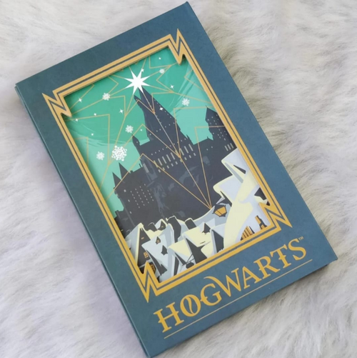 Hogwarts Pop-Up Greeting Card – 3D Winter Castle Edition