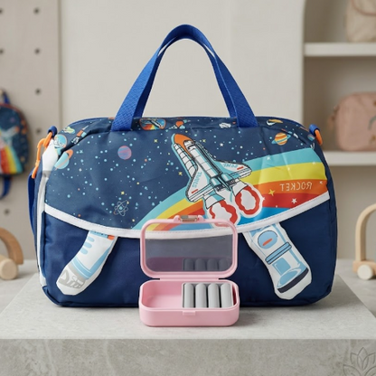 Cute Kids Travel Duffle Bag !