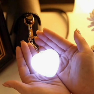 Heart LED Keychain !