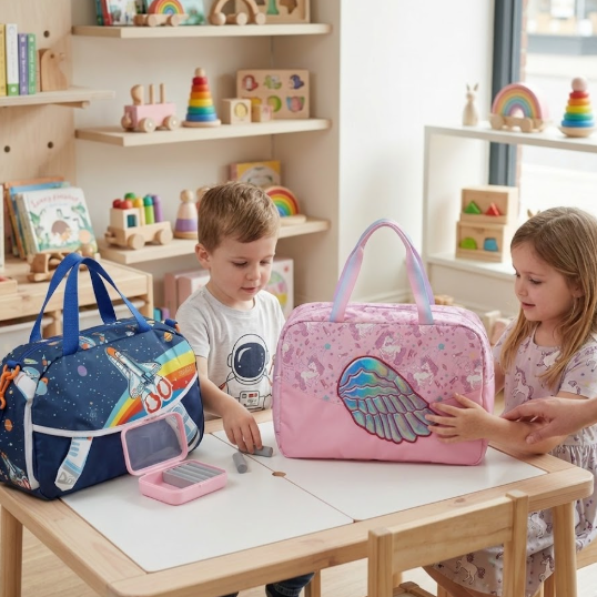 Cute Kids Travel Duffle Bag !