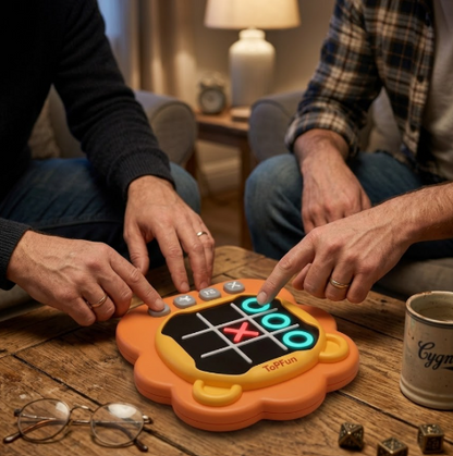 Tic-Tac-Toe Light & Sound Educational Game Toy (2-in-1 Game)