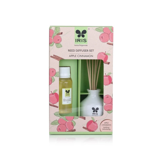 IRIS Apple Cinnamon Reed Diffuser Set