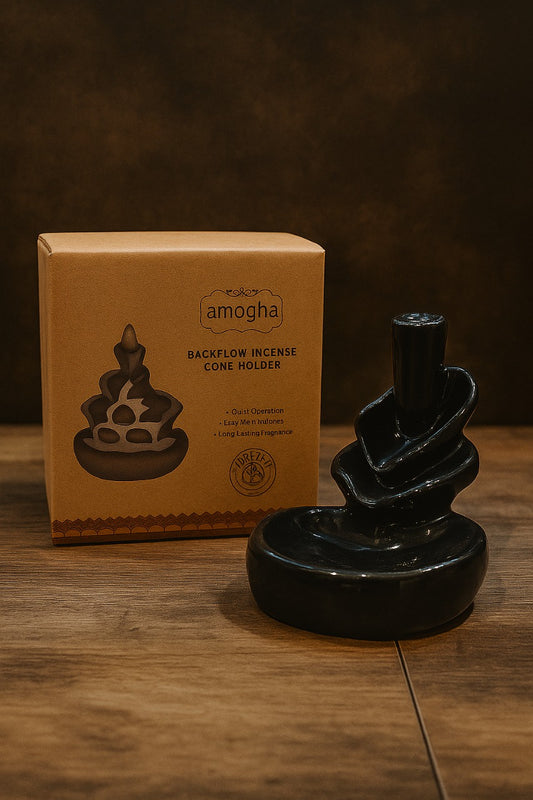 Amogha Spiral Backflow Incense Cone Holder