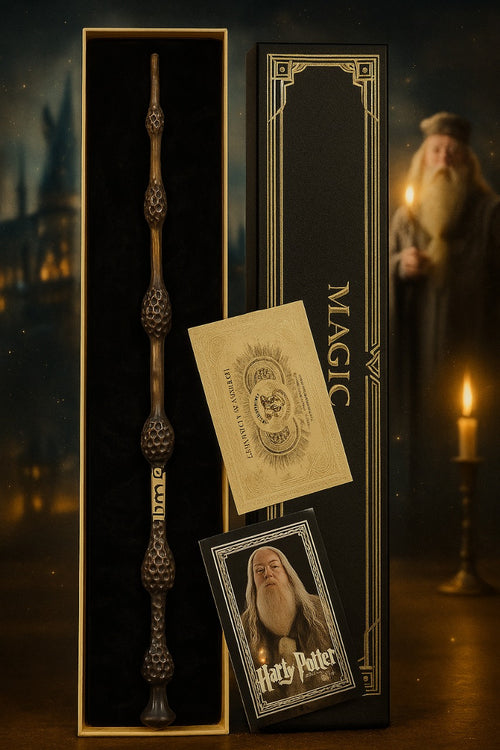 Elder Wand Dumbledore’s Legendary Wand + Free House Tie