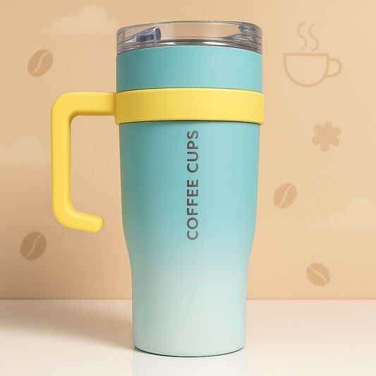 Pastel Breeze Coffee Tumbler