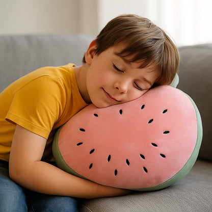 Watermelon Plush Pillow – Cute & Comfy Hug Toy