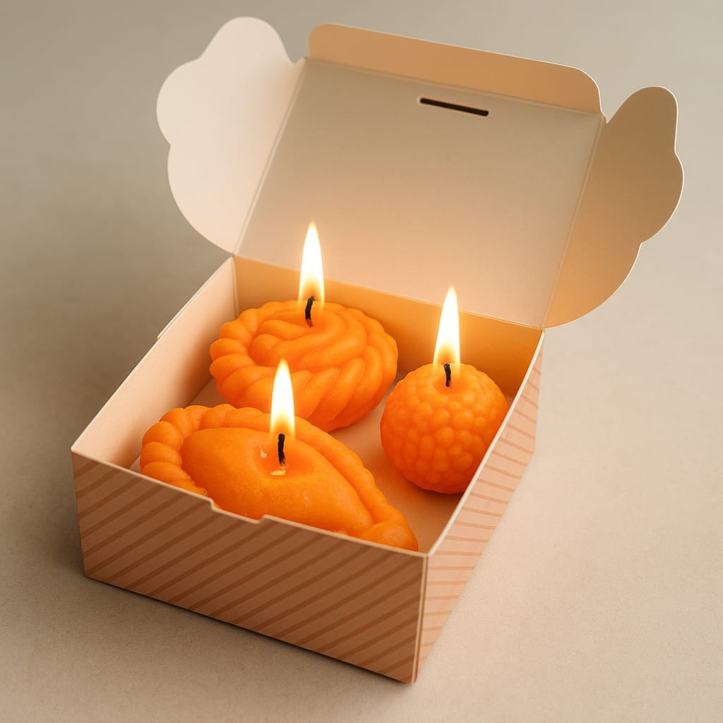 Sweet-Shaped Candles !