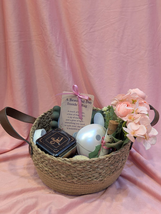 Calm & Comfort Spa Hamper – Stress Relief Gift Basket