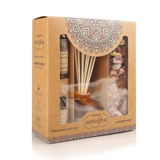 Amogha Lavender Khus Fragrance Gift Set