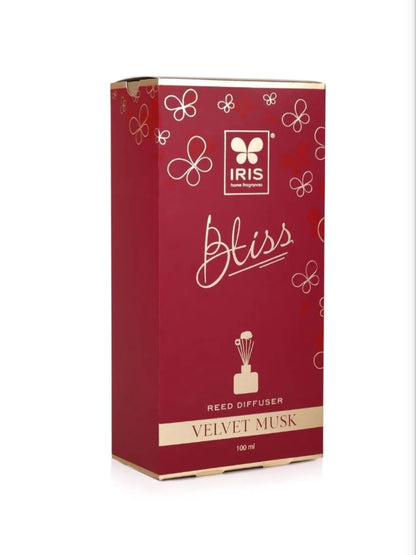 IRIS Bliss Reed Diffuser – Velvet Musk