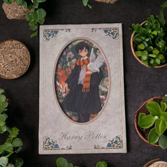 Harry Potter Vintage-Style Illustrated Mini Notebook