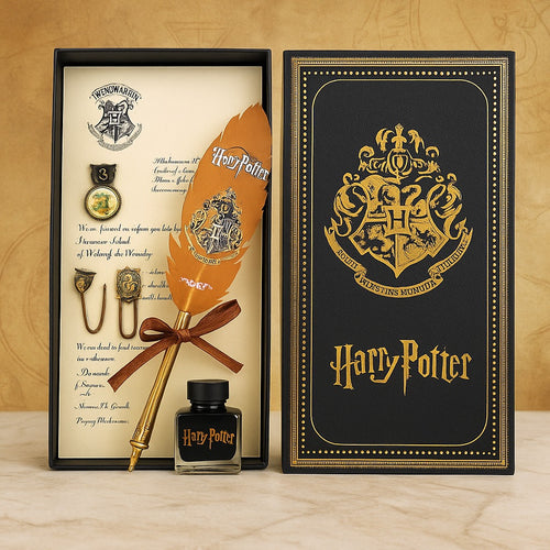 Harry Potter Hogwarts Quill Writing Gift Set