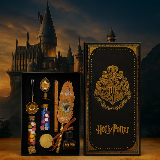 Harry Potter Hogwarts Wax Seal Stamp Kit – Collector’s Gift Box