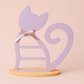 Purrfect Cat Earring Holder & Paw-Shaped Mobile Stand Gift Combo