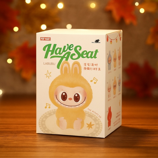 POP MART Labubu Blind Box – “Have A Seat” Series | Random Mystery Collectible Toy