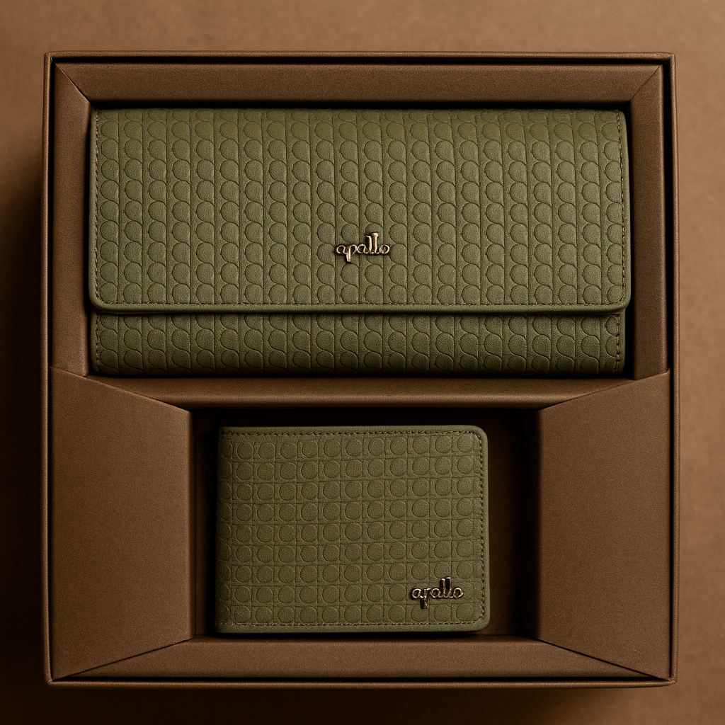 Couple Wallet Set – Premium Leather Material