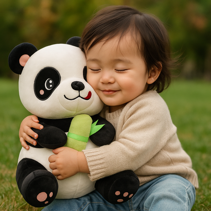 Panda Plush Toy – Adorable Hug Buddy with Blanket inside!