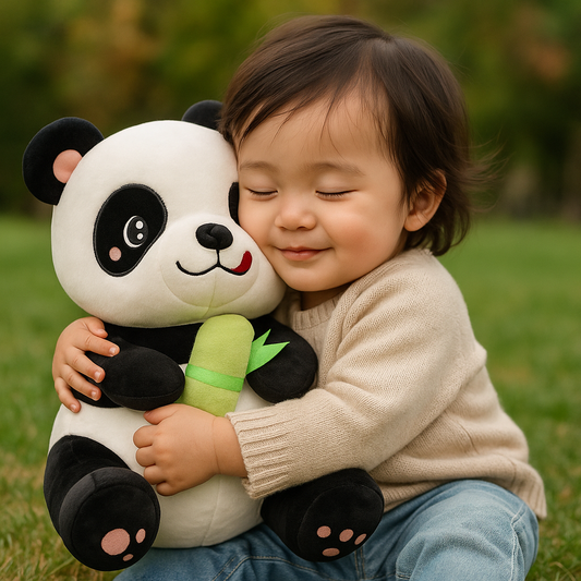 Panda Plush Toy – Adorable Hug Buddy with Blanket inside!