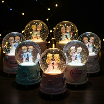 Romantic Snow Globe Bluetooth Speaker !!