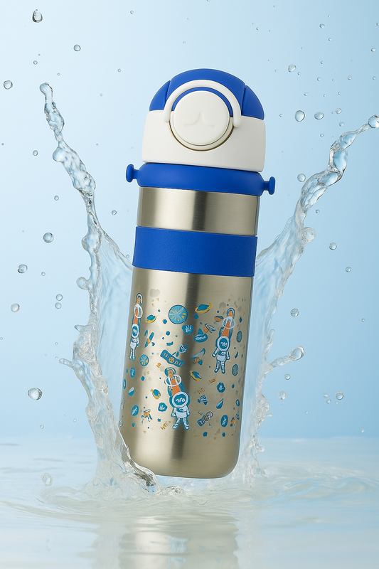 AstroSplash Stainless Steel Insulated Water Bottle – 500ml
