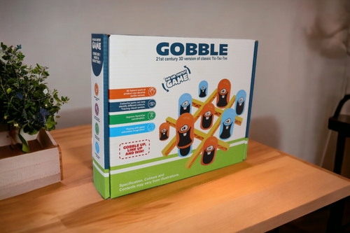 Gobble 3D Tic-Tac-Toe Game – Fun Strategy Game for Kids & Families