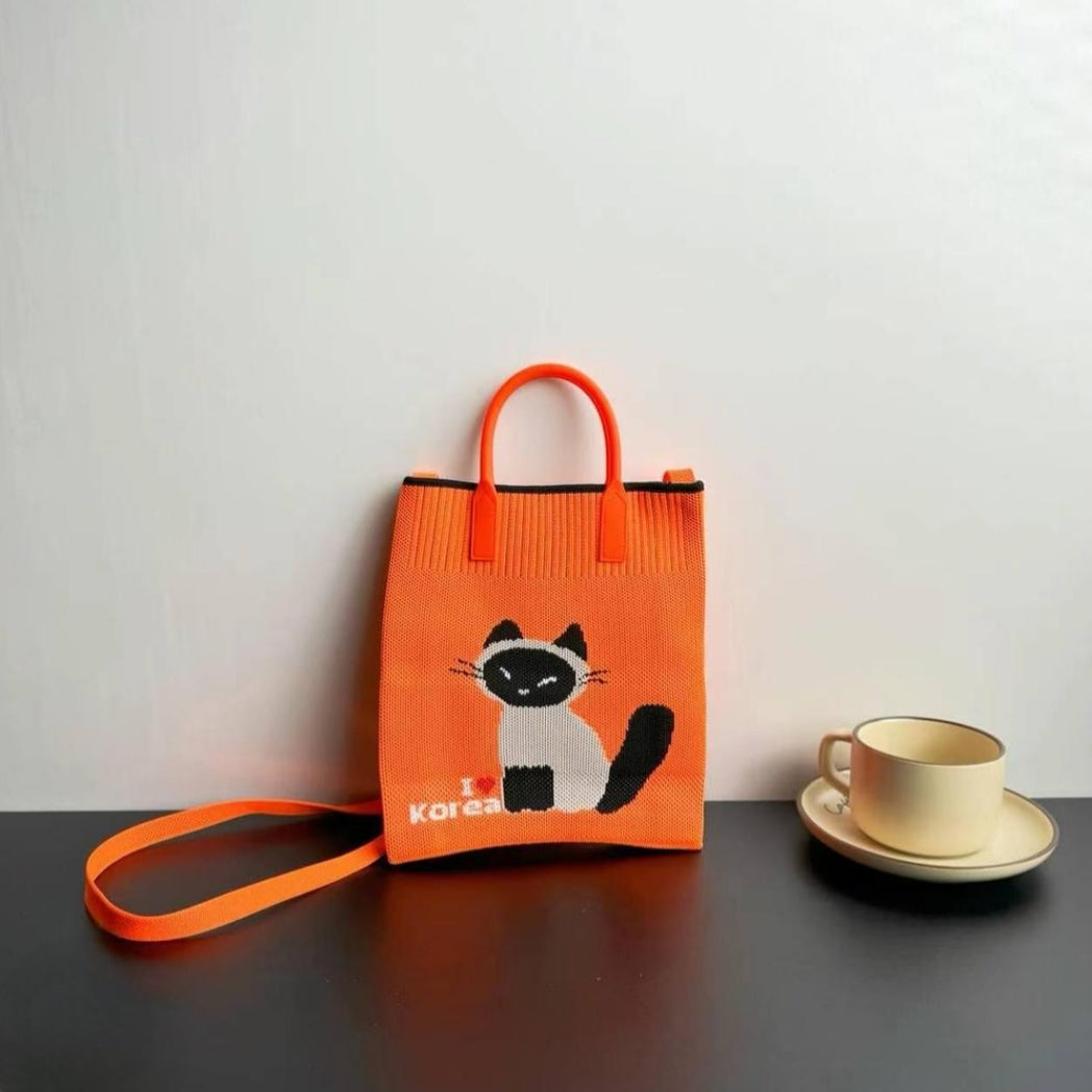 Premium Knitted Tote Sling Bags