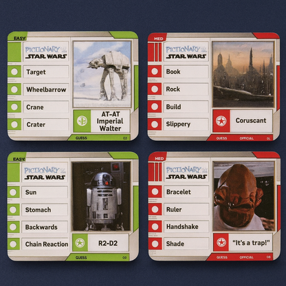 Pictionary Air Star Wars Edition – Interactive Drawing & Guessing Family Game