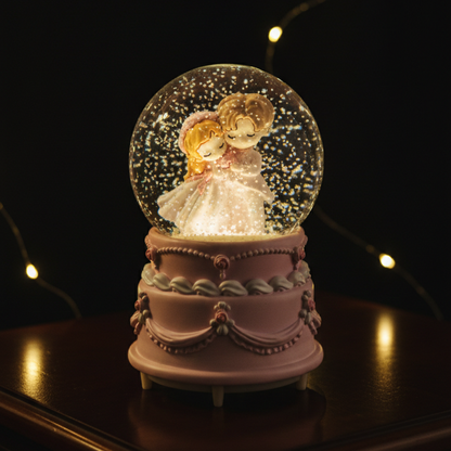 Romantic Snow Globe Bluetooth Speaker !!