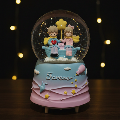 Romantic Snow Globe Bluetooth Speaker !!