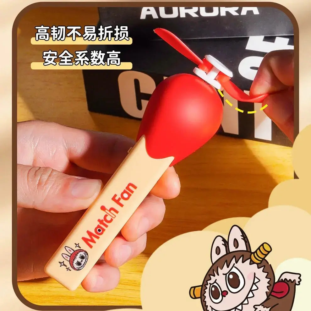 Match Fan Mini Rechargeable Hand Fan !