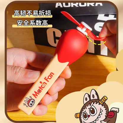 Match Fan Mini Rechargeable Hand Fan !